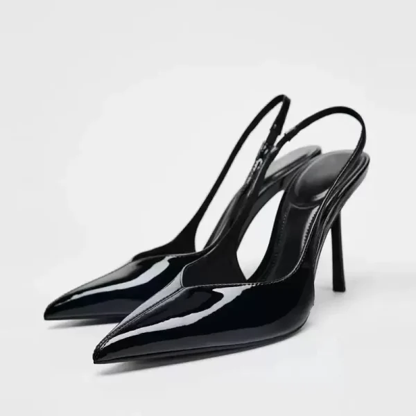 Escarpins Dulcie élégants en cuir noir