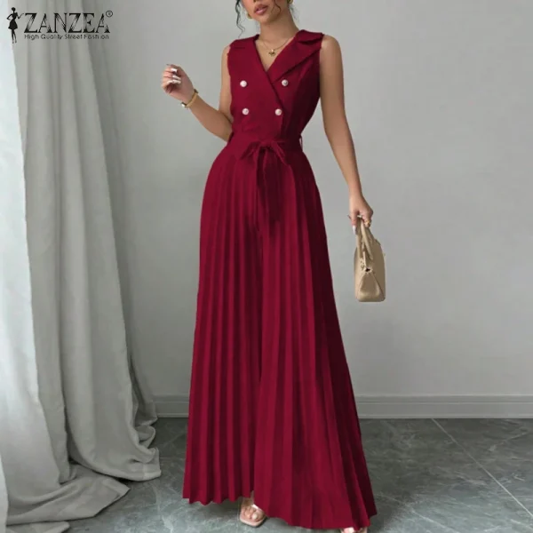 Combinaison élégante rouge