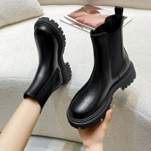 Bottines Owahio Noir élégantes